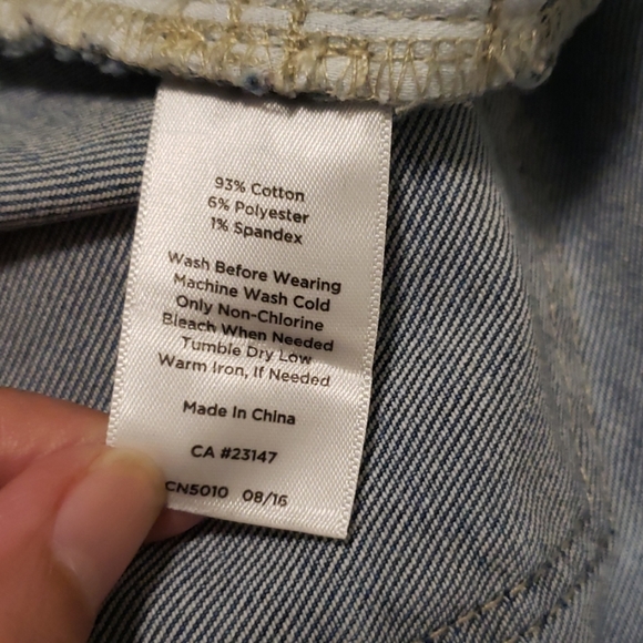 Talbots Flawless Five-Pocket Straight Jeans 2P - Picture 6 of 7